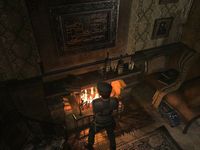 une photo d'Ã©cran de Resident Evil Rebirth sur Nintendo Gamecube